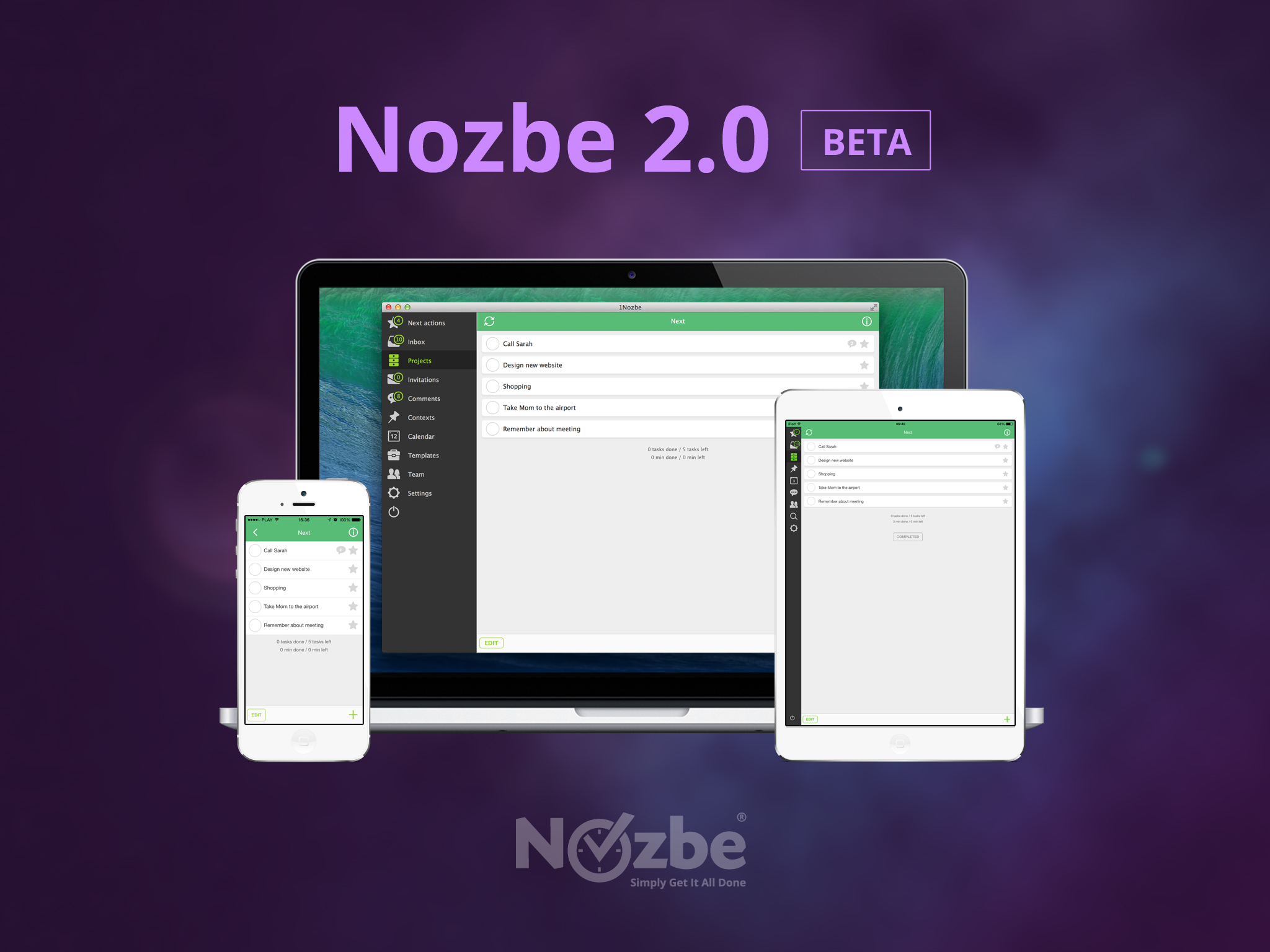 nozbe desktop app